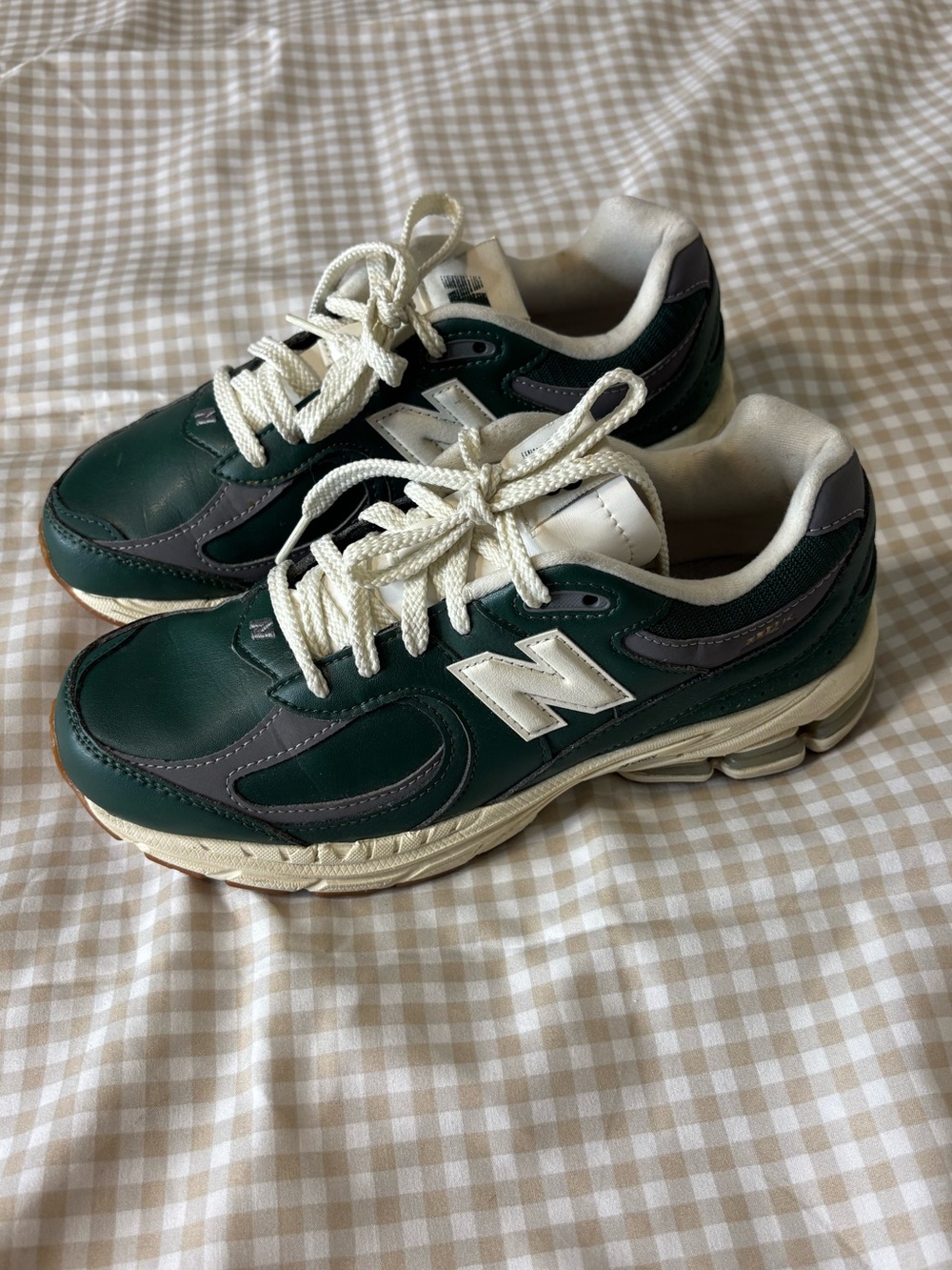 New Balance 2002R Nightwatch Green Sneakers